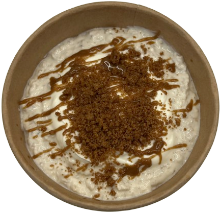 Biscoff Protein Oat Bowl